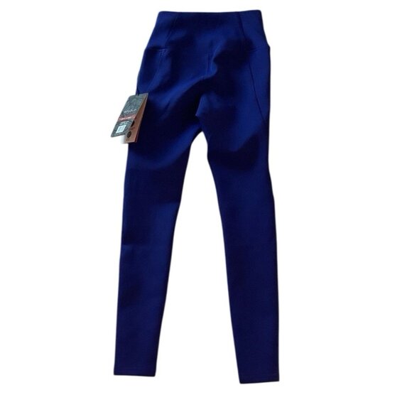 NWT Spyder Active High Waisted Thermal Fleece Zippered Pocket Legging Size XS - Picture 1 of 8